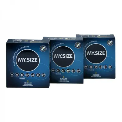 Produktbild von My.Size 3er Probierset (je 3 x 47, 49, 53mm) Kondome