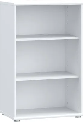 Zdjęcie produktu dla Regal >Tembi< in Weiß - 54x85.5x34.8cm (BxHxT)