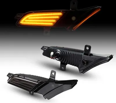 Immagine prodotto di Indicatori laterali a led adatti per Porsche Cayenne 9PA BJ 02/2007-2010 SMOKE
