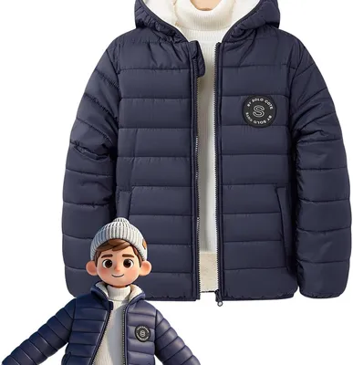 Productafbeelding van Currero Winterjas Jongens Marineblauw 10Y