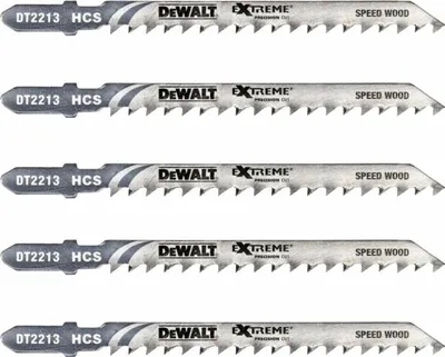 Immagine prodotto di DEWALT Stichsaegeblatt HCS Holz <60mm 5Stk