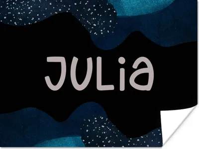 Produktbild von MuchoWow® Poster Julia - Pastell - Mädchen 120x90 cm - Wandbild