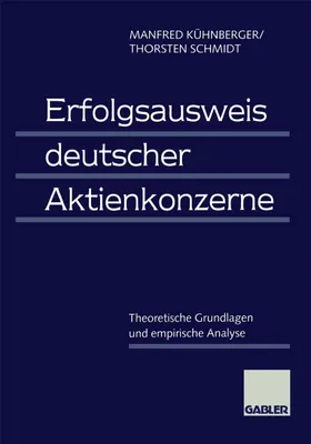 Produktbild von Erfolgsausweis deutscher Aktienkonzerne