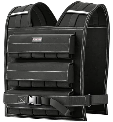 Obrázok produktu pre Záťažový vest – vest s nastaviteľnou záťažou – tréningový vest – fitness vest – nastaviteľná záťaž až do 15 kg