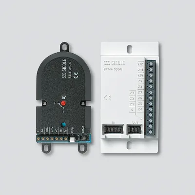 Productafbeelding van Siedle BTLE 051-05 Inbouwdeurbel voor bus, zwart