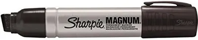 Zdjęcie produktu dla Sharpie Permanentmarker Metallschaft L Keilspitze schw. 12ST