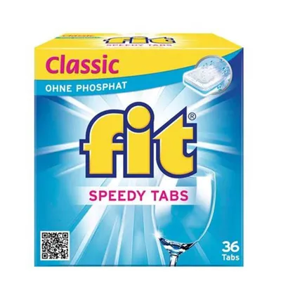Produktbild von Fit Classic Spülmaschinen Tabs patentierte Blitz Löseformel 36er