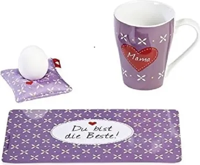 Produktbild von nfinite by GEDA LABELS Frühstückset, Mehrfarbig