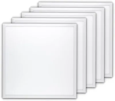 Productafbeelding van Led-paneel 60x60 - Led-plaat Plafondlamp - Kantoorverlichting - Lage Verblindingsfactor - 60 x 60 cm - Wit