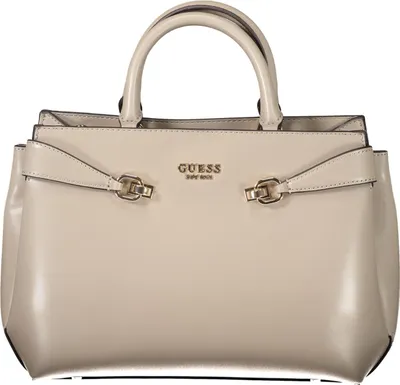 Produktbild von Elegante braune Damenshoulderbag mit Kettenriemen und vielen Fächern