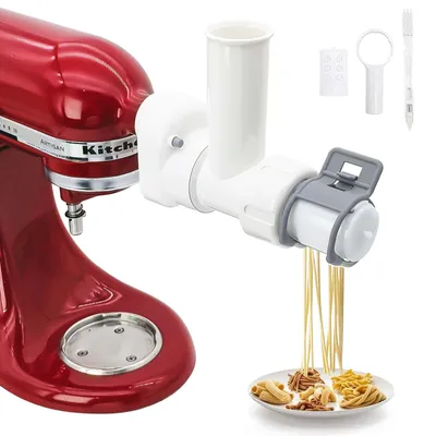 6-in-1 Pasta-Aufsatz für Küchenmaschine, 6 Nudelformen