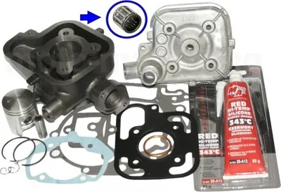 Produktbild von 50 Zylinder KIT KOLBEN DICHTUNGEN Kopf Set für Peugeot LUDIX Blaster 2 II 2T 50 Zylinderkit Zylinderkit