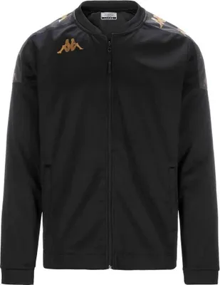 Produktbild von Kappa Giullio Halbreißverschluss-sweatshirt Schwarz L Mann Schwarz L