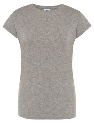 Produktbild von JHK - "Premium" T-Shirt für Damen LT3414 (L) (Grau meliert)