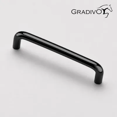 Produktbild von Möbelgriff Küchengriffe Schrankgriff Bügelgriff Schubladengriffe 650 Schwarz 128 mm