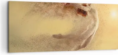 Produktbild von Bild auf Leinwand - Leinwandbild - Frau Abstraktion - 120x50cm - Wand Bild - Wanddeko - Wandbilder - Leinwanddruck - Bilder - Kunstdruck - Wanddekoration - Leinwand bilder - Wandkunst - AB120x50-4061