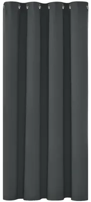 Zdjęcie produktu dla Zasłona zaciemniająca z oczkami, 138x132 cm, ciemnoszara