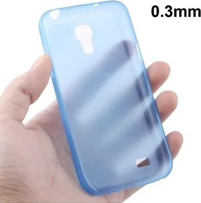 Produktbild von Schutzhülle Case Ultra Dünn 0,3mm für Handy Samsung Galaxy S4 mini i9190 hellblau