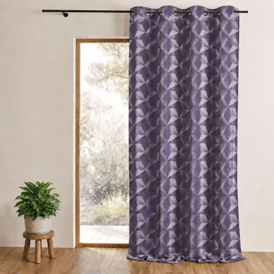 Produktbild von Jacquard-Verdunkelungsvorhang mit geometrischen Mustern