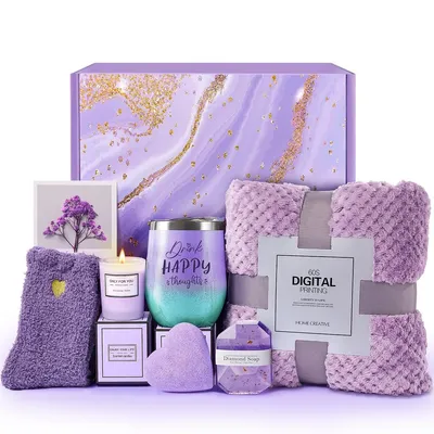 Produktbild von Geschenke für Frauen, Geschenk Freundin Geburtstag, Geburtstagsgeschenk für Frauen Mama, Schwester, Beste Freundin Geschenkset 18 40 50 70 Geburtstag