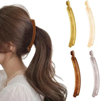 Produktbild von Kleine Haarclips für Frauen, 4 Stück, für feines Haar