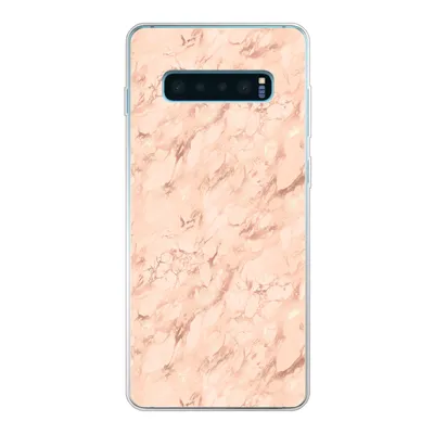 Produktbild von MuchoWow® Handyhülle Schutzhülle Hülle für Samsung Galaxy S10 Lite Marmor - Roségold - Muster - Luxus Silikon Softcase Handy Hülle - Schutz