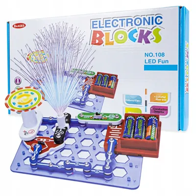 Zdjęcie produktu dla MAŁY ELEKTRONIK świecący zestaw edukacyjny
