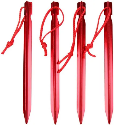 Produktbild von Zeltheringe – 4 Stück – 23 cm – Aluminiumlegierung – langlebig und leicht
