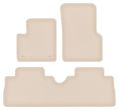 Produktbild von DURBAN Beige Velours-Fußmatten-Set für Renault Espace III Minivan (1996-2002)