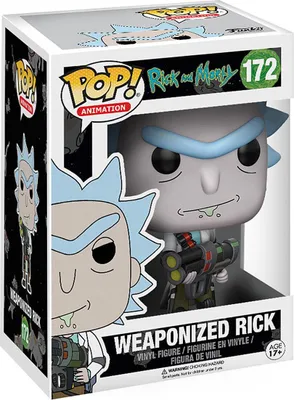 Produktbild von Rick and Morty - Weaponized Rick 172 - Funko Pop! - Vinyl Figur
