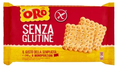 Zdjęcie produktu dla Ciastka Bezglutenowe Oro Saiwa 198 g