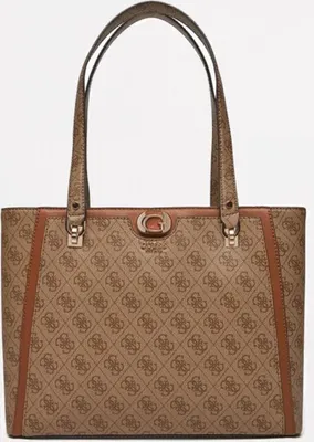 Produktbild von GUESS Orlina Logo Noel Tote Latte Logo/Brown