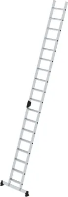 Produktbild von MUNK Stufenanlegeleiter mit nivello-Traverse und Ergo-Pad 18 Stufen