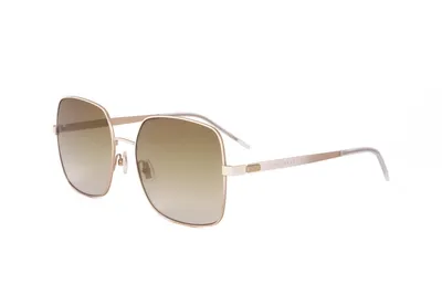 Produktbild von Hugo Boss BOSS 1160/S 7JX MATTE WHITE GOLD 57/17/145 Damen Sonnenbrillen