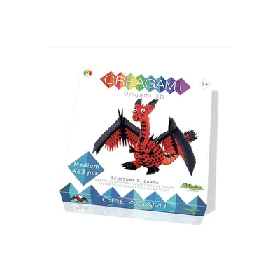 Produktbild von 78723 - Creagami: Drache Medium - Bastelspiel, für 1+ Spieler, ab 7 Jahren