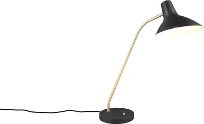 Produktbild von Tischleuchte, schwarz, gold, verstellbar, H 54 cm