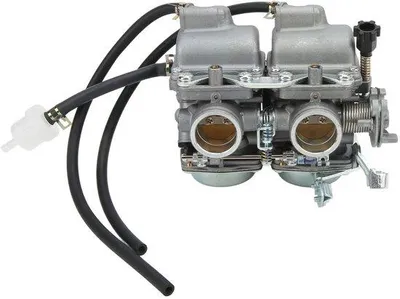 Image de Carburateur bicylindre pour motos, diamètre d'entrée de 26 mm, pièce de rechange pour les carburateurs des moteurs CBT 125 et 250