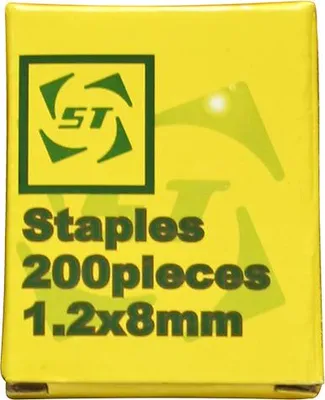 Produktbild von Klammern Strend Pro KF1062-06, 8 mm, Klammern für Tacker, 1.2 mm, Pack. 200 Stk.