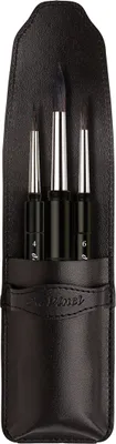 Produktbild von da Vinci 5382-1593 casaneo Reisepinselset 1593TP - Gr. 4, 6, 10