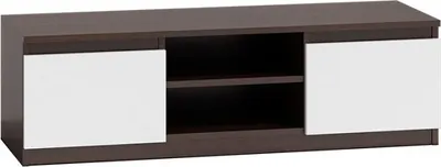 Produktbild von TV Schrank Lowboard Fernseher Schrank TV Möbel  Fernsehtisch Sonoma weiß, Farbe:wenge weiß, Größe:120cm
