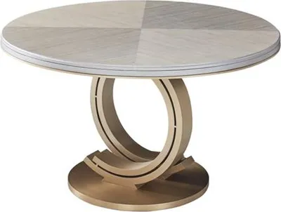 Produktbild von Runder Tisch Esszimmer Esstisch Italienische Stil Möbel Esstisch Runde Tische