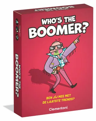 Immagine prodotto di Gioco di società Clementoni Chi è il boomer - gioco di carte per famiglie
