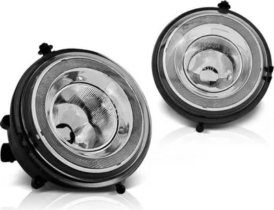 Immagine prodotto di Fari antinebbia a LED / luci diurne compatibili con Mini Cooper R55 / R56 / R57, colore nero