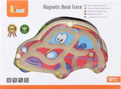 Produktbild von Viga 50163 Magnetische Perlenkette - Auto