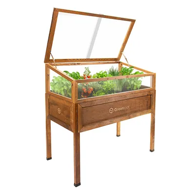 Obrázok produktu pre Greenspot Vintage Vyvýšená Posteľ s Kapotou 110x55x120cm Palisandrové drevo hnedé