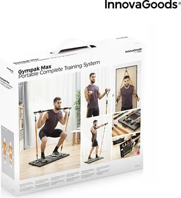 Immagine prodotto di Sistema di Allenamento Portatile Integrato con Guida agli Esercizi Gympak Max InnovaGoods