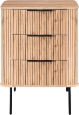 Produktbild von BRONX ROUND Kommode mit 3 Schubladen
