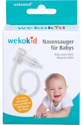 Obrázek produktu pro wekomed silikonová nosní odsávačka, 1 ks. Nosní odsávačka