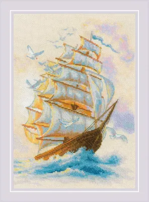 Obrázek produktu pro Riolis - sada křížkového vyšívání "Wanderwind", 21x30cm, počítaný vzor