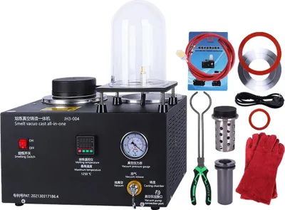Obrázok produktu pre Stroj na odlievanie šperkov, funkcia 3 v 1, vysoká teplotná odolnosť, 220 V – 2 kg